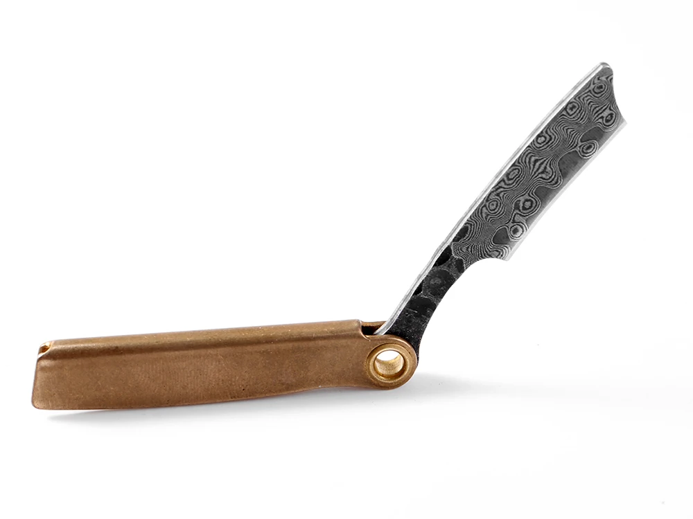 XITUO нож из дамасской стали Маленькая бритва многофункциональная мини-подвеска «Нож» острый портативный брелок складной нож