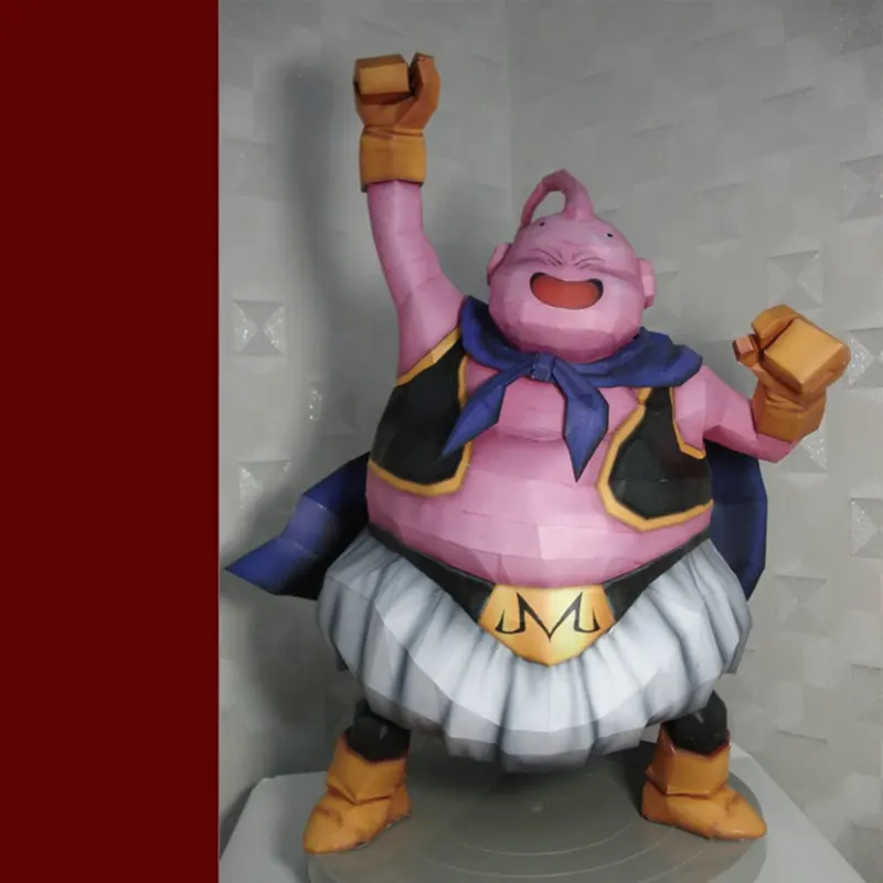 Dragon Ball Z Majin Buu Majin Boo Paper Model Toys Handmade Diy