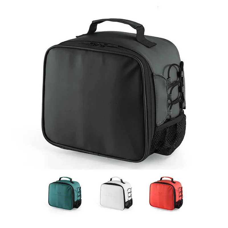6L Портативная сумка для обеда, Термосумка для пикника, упаковка для льда, сумка для еды, напитков, изолированная сумка, маленькая сумка-холодильник, держатель для банок, крутая сумка из искусственной кожи