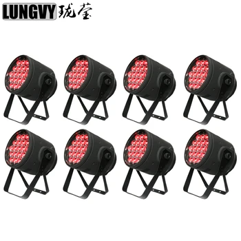 

Free Shipping 8pcs/lot 19x15w RGBW 4IN1 Zoom LED Par Light DMX512 High Power Par Cans For Stage Party