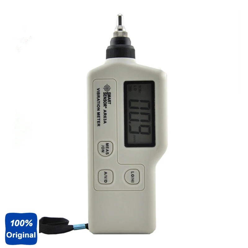 

AS63A Portable Vibration Meter Vibration Analyzer Vibrometer
