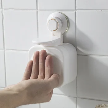 

1 Pc Hand Sanitizer Soap Boxes Hotel Room Bathroom Wall-mounted Plastic Soap Dispenser Soap Dispenser Wall Hand Soap Dispenser