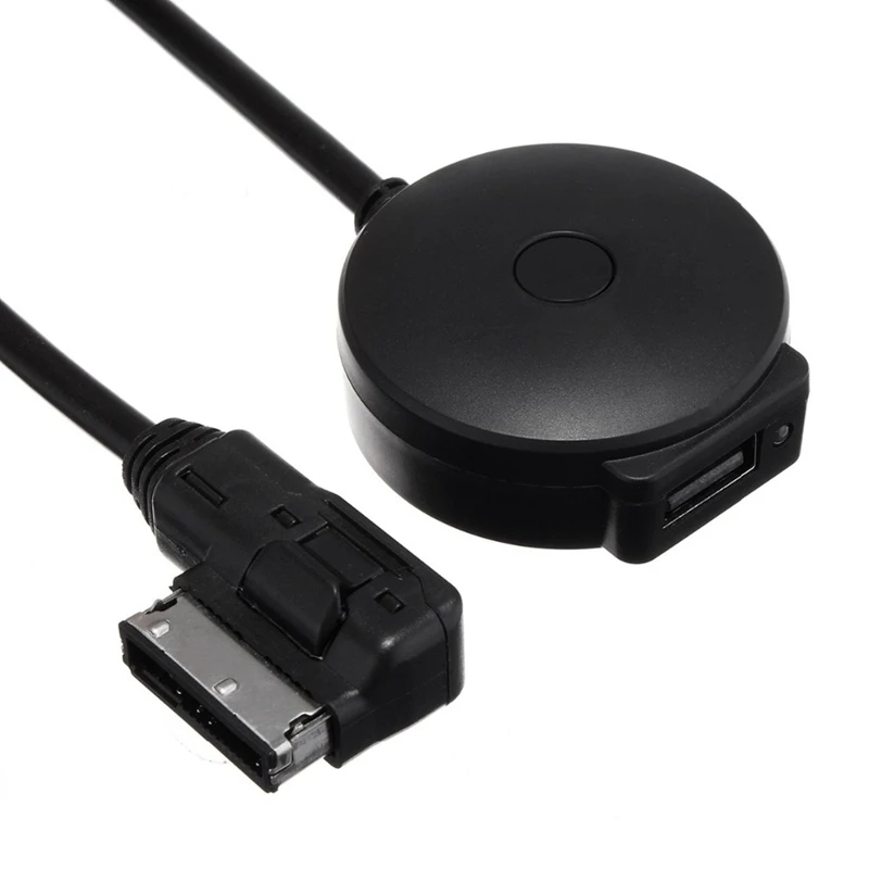 Медиа в AMI MDI к Bluetooth Автомобильный музыкальный адаптер беспроводной аудио Aux Авто usb-кабель 10 см для Benz 2009 до моделей