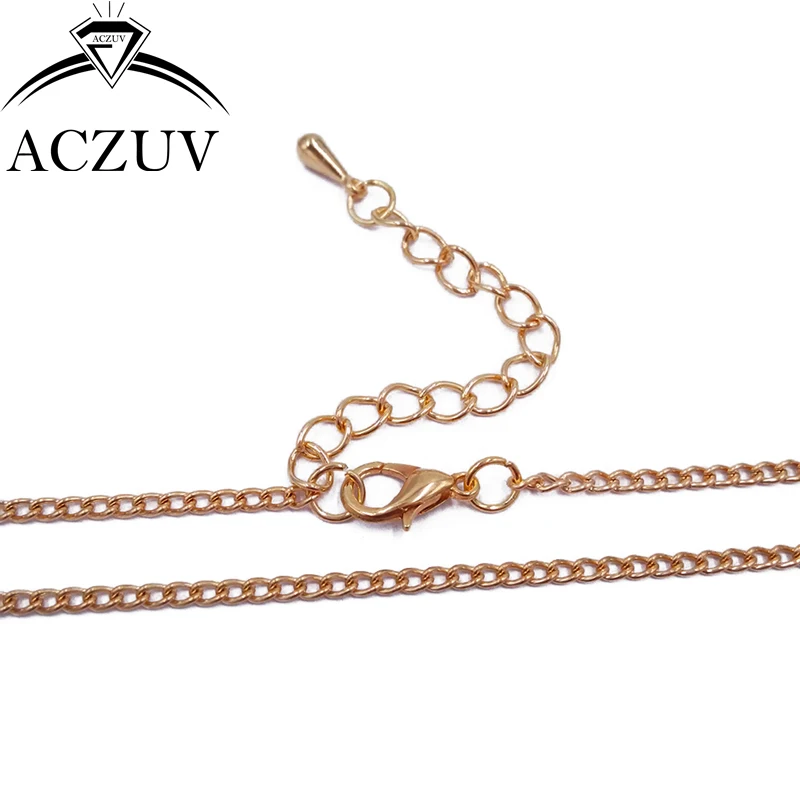 Encryption Metal Chain Necklaces Bracelet with Extender (5)