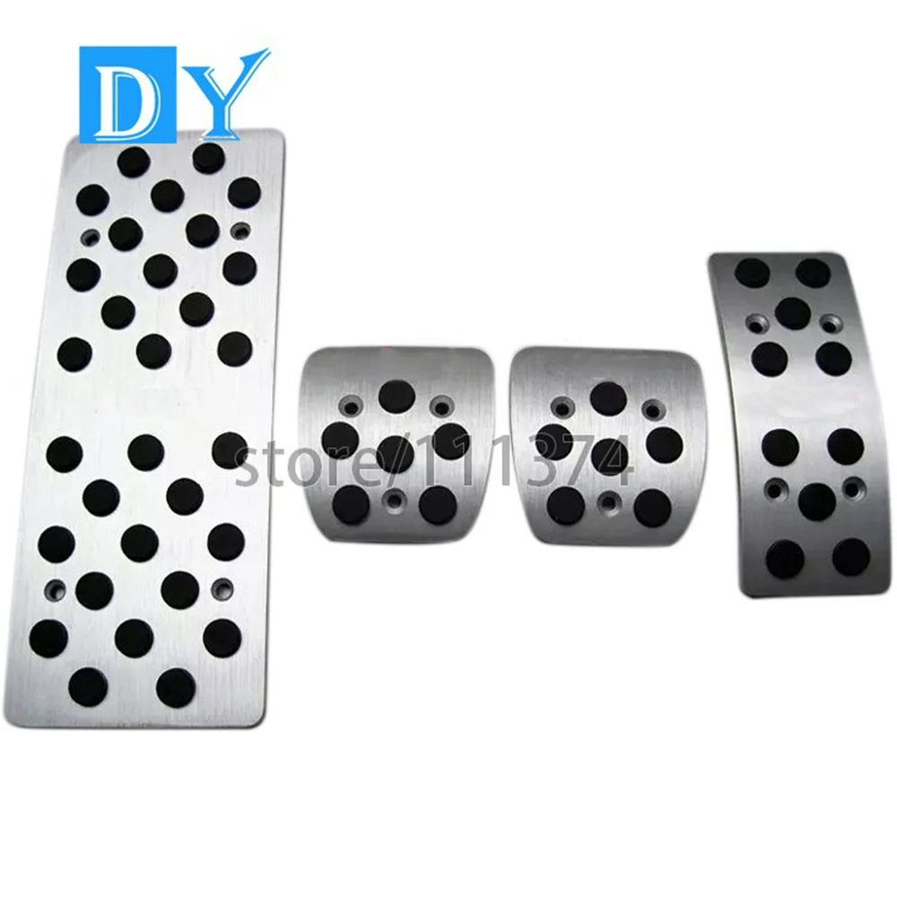 NULLA LHD Foot Rest Pedals For Mazda 5 Pads Aluminum Gas Fuel Accelerator Pedal Brake AT MT For