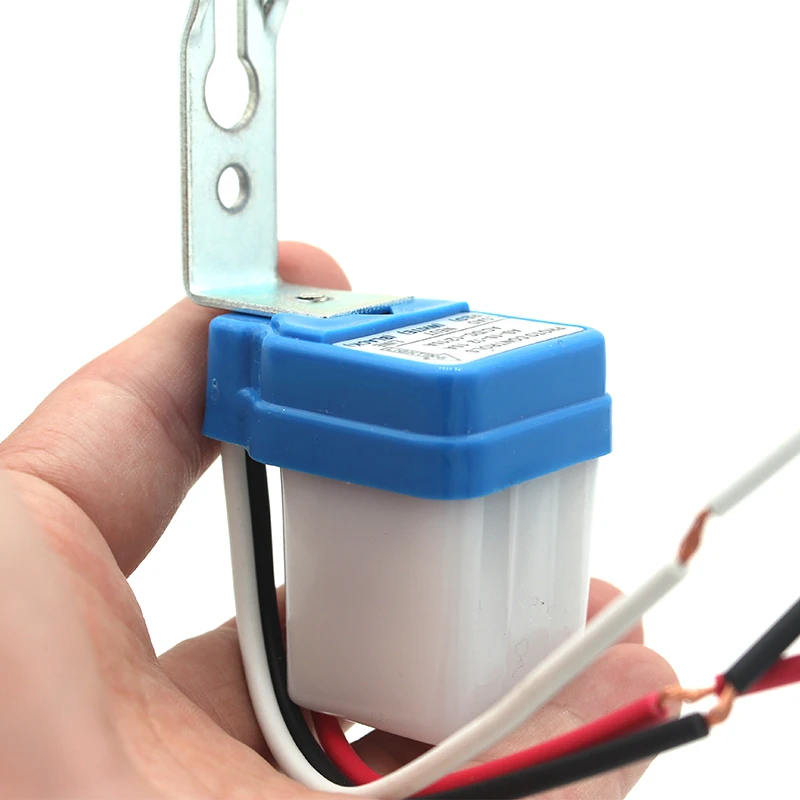 1pc 12V 10A Twilight Sensor Switch Mini Twilight Dusk Sensor Switch Outdoor Night Light Sensor Switch for LED Lamp
