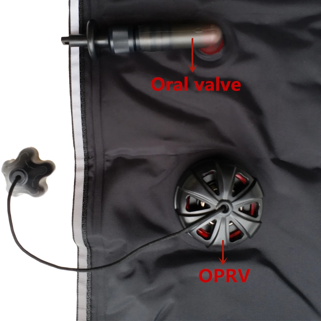 4FT 1.2m Inflatable Scuba Diving SMB Surface Marker Buoy Diver Below Signal Tube Float Sausage Underwater Snorkeling Accessories