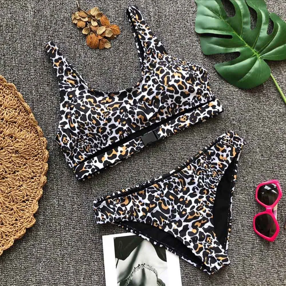 

Leopard Bikinis 2019 Micro Bikini Set Push Up Thong Biquini High Cut Swimwear Women Mini Swimsuit Female Bathing Suit