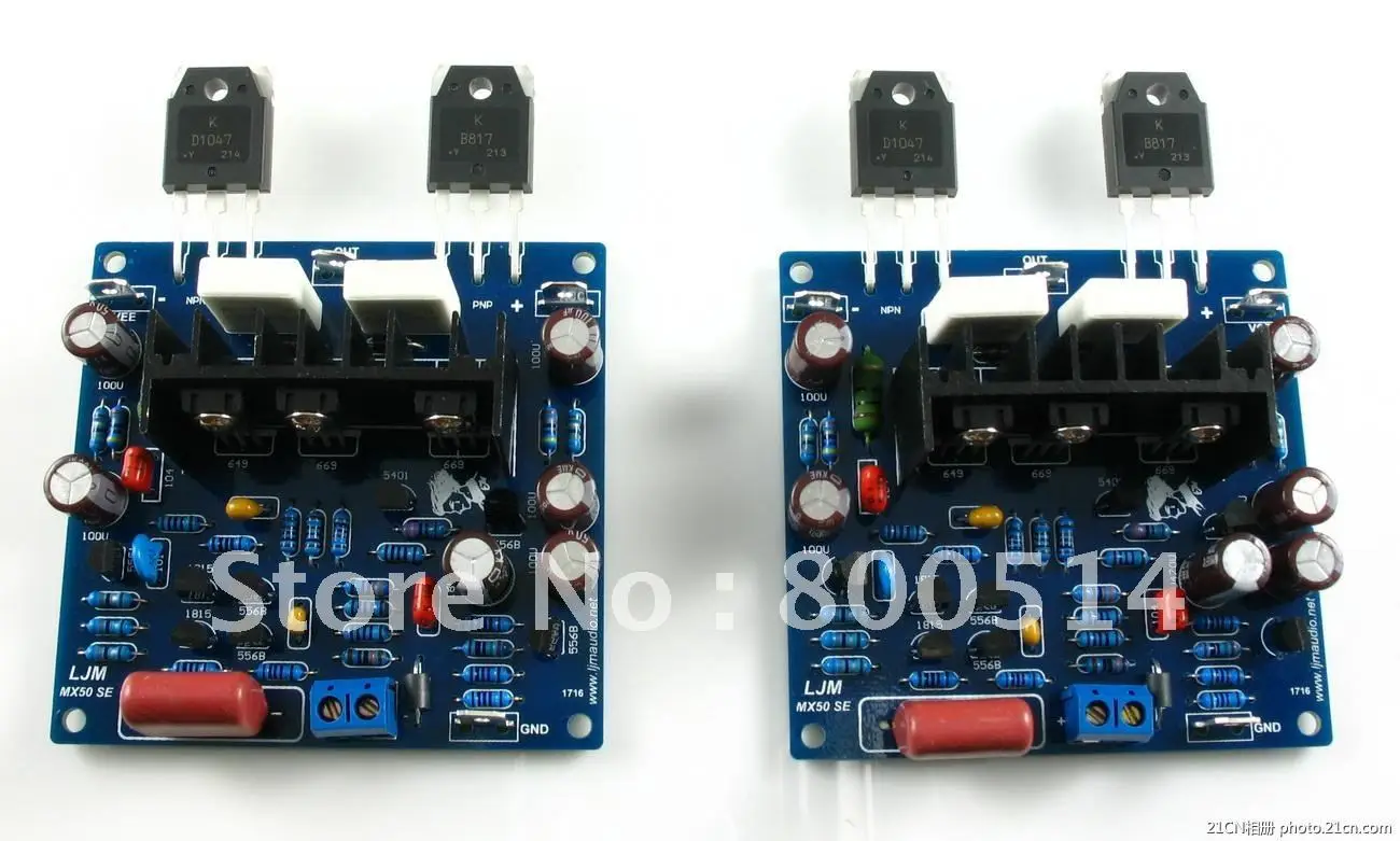 

LJM- Assembled MX50 SE Power amplifier board (include 2 amp board)