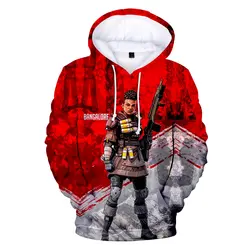 Новая мода 3D Толстовка Apex легенды 3D толстовка для мальчиков и девочек красный для мужчин женщин пуловер теплый негабаритных удобны