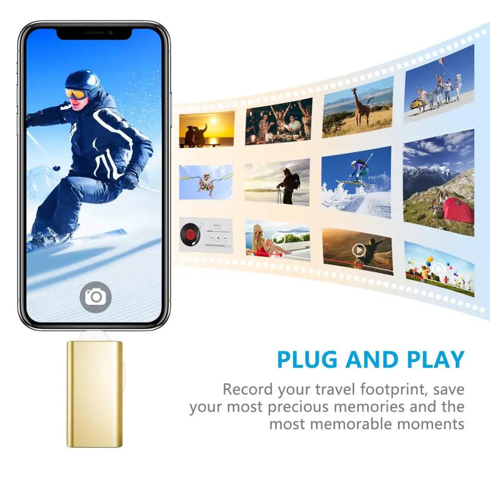 USB флеш накопитель OTG 3 в 1 16 ГБ 32 64 128 Usb 0 для iphone 8 7 Plus 6 6s ipad карта памяти флешка 256