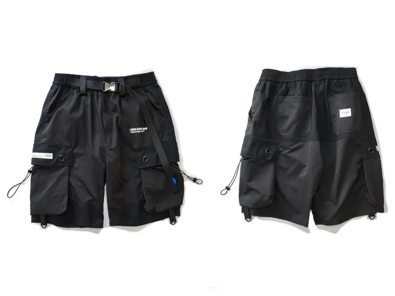 Ribbon Cargo Joggers Baggy Shorts 3
