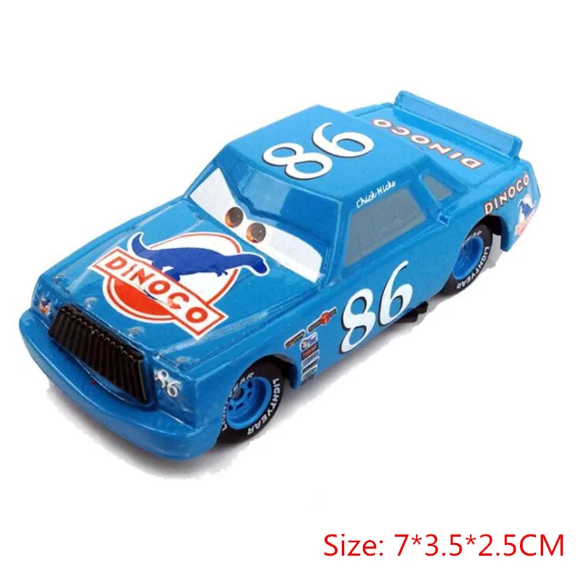 Cars Disney Pixar Cars 2 And Cars 3 Lightning McQueen Jackson Racing Family 1:55 Diecast Metal Alloy Toy Car For Kids