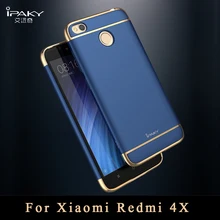 xiaomi redmi 4x case Luxury Original iPaky xiaomi redmi 4x pro case 3 IN 1 PC Hard protective Cover For redmi 4x phone case 5.0″