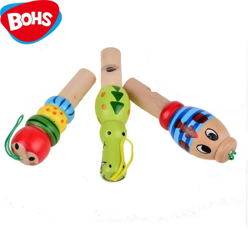 

BOHS Child Fish Crocodile Caterpillar Whistle Musical Toy