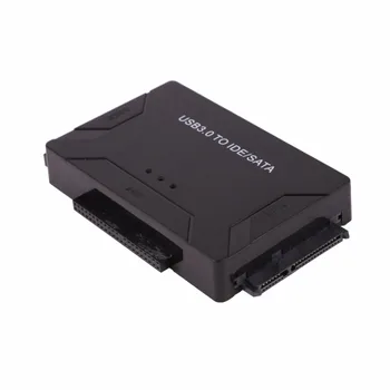 

USB 3.0 to SATA IDE Data Adapter Converter 3 in 1 for PC Laptop 2.5" 3.5" HDD Hard Disk Driver With Power