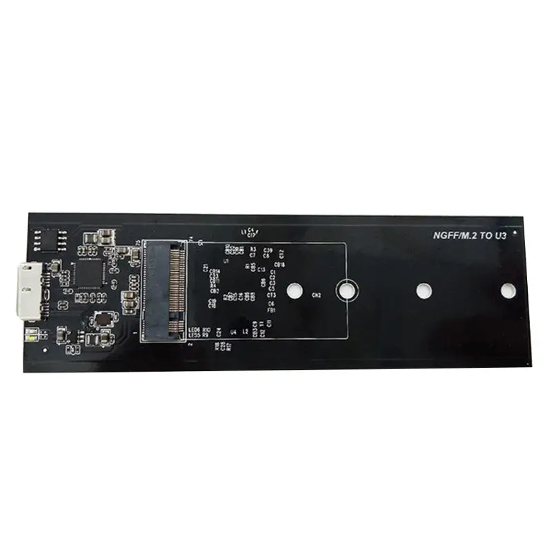 USB 3,0 к M.2 NGFF SSD для мобильных устройств адаптер карты внешний корпус чехол для m2 SSD чехол 2230/2242/2260/2280 SATA протокол M.2