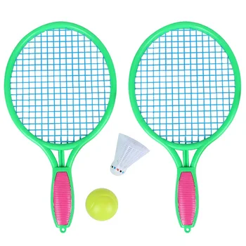 

Beach Tennis Racket Children'S Outdoor Sports Tennis Racket With Badminton Ball