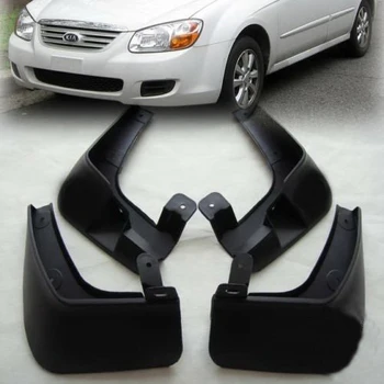 

Automotive 4PCS Rear Car accessory Mudguard Mud Flaps Splash Guard For 2006 2007 2008 2009 KIA SPECTA CERATA 4DR SALOON Free Shi