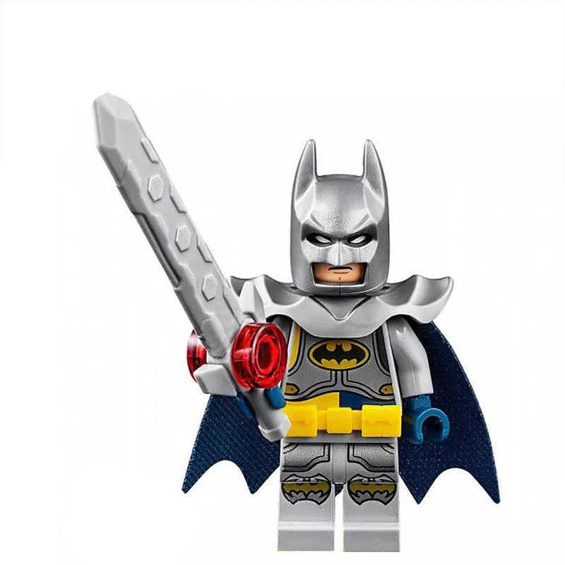 1PCS model building blocks action super hero Nightmare Batman Dark Metal movie Series boy diy toys 2
