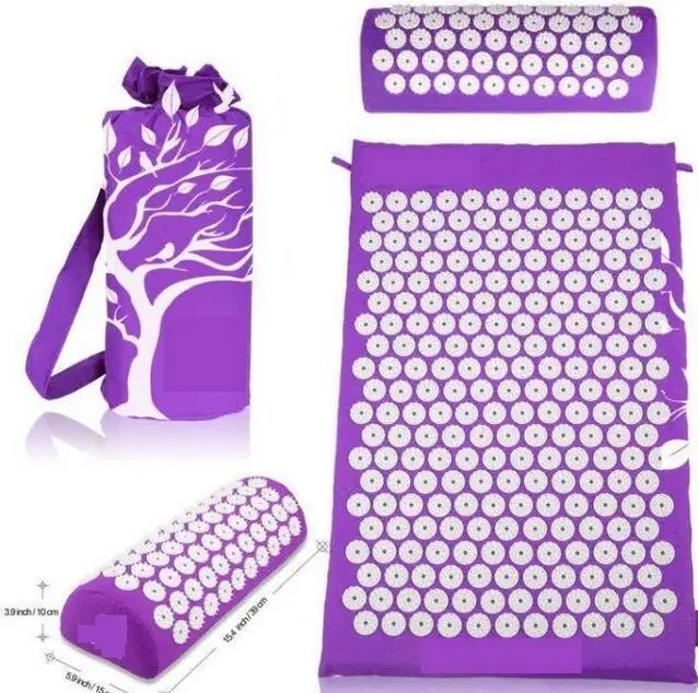 TPRPST Lotus Acupressure Mat Foot Massage Mat Acupressure Cushion
