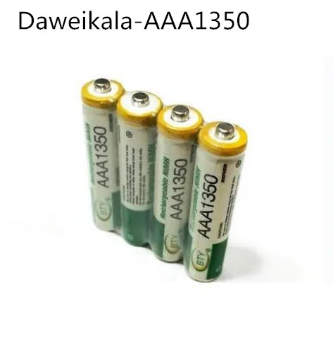 4~ 20 шт Новинка AAA1350 батарея 1800 mAh AAA аккумуляторная батарея Ni-MH 3A 1,2 V aaa батарея для часов, мышей, компьютеров, игрушек так далее