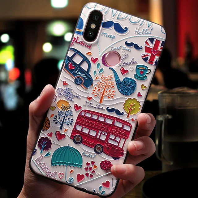 Мягкий ТПУ чехол для телефона Xiaomi Mi 5X A2 Lite A1 6X Redmi S2 6A 4A Plus 3S Note 3 4 6 Pro 4X 5 5A