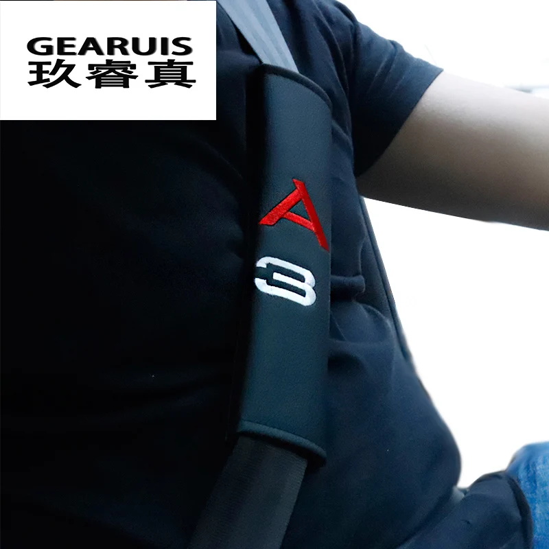 Car styling For Audi A3 8P 8L 8V S3 RS3 RS S LINE Seat Belts Covers