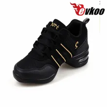 Женская танцевальная обувь; кроссовки для джазового танца в стиле хип-хоп; цвет красный, белый; дышащая мягкая подошва; удобная гибкая спортивная обувь для танцев; J-002