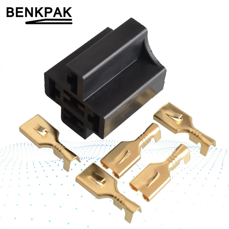 

auto relay socket with 5 terminals