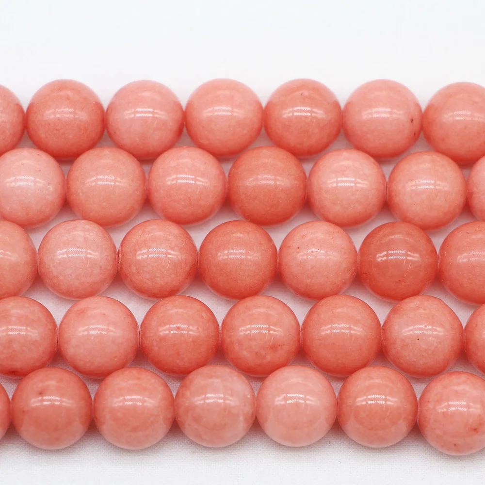 1 прядь/лот бусины из натурального камня оранжевого цвета 4, 6, 8, 10, 12 мм круглые бусины для изготовления ювелирных изделий DIY ожерелье браслет