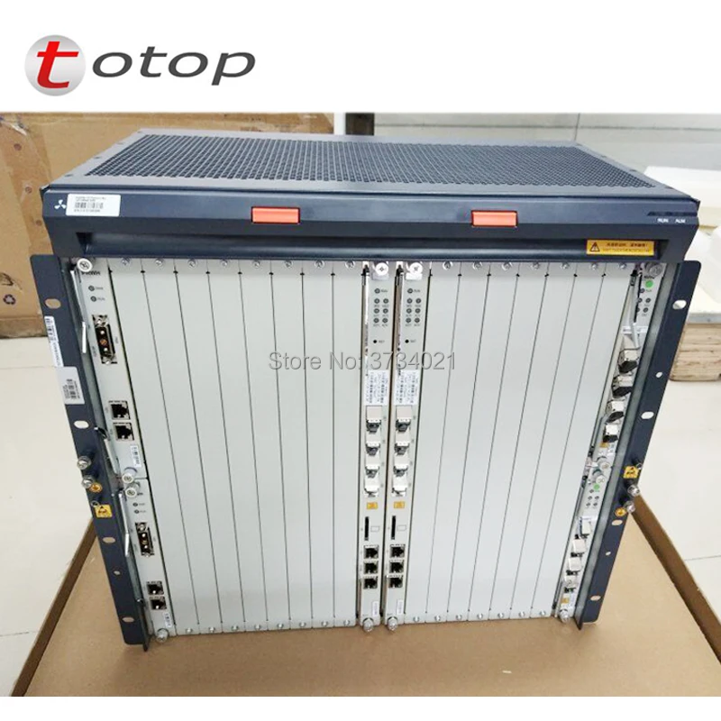 

ZTE ZXA10 C300 GPON OLT with 2*PRWG,2*SCXM,2*HUVQ use for GPON/EPON Equipment