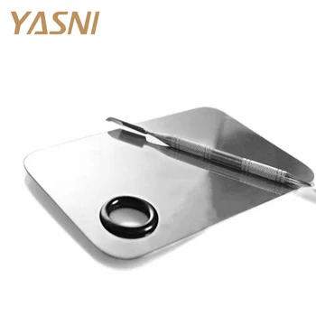 

Pro Stainless Steel Cosmetic Face Makeup Palette Spatula Foundation Mixing Tool MS25