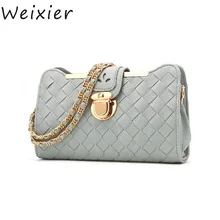 WEIXIER 2019 New Fashion new Casual Clutch dinner women laptop Satchel Bag Small summer bright skin Evening Bags LY-42