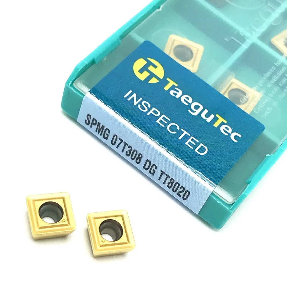 

Milling insert carbide inserts turning tool SPMG07T308 DG TT8020/TT9030 Teagutec metal lathe tools U drills Tungsten Carbide