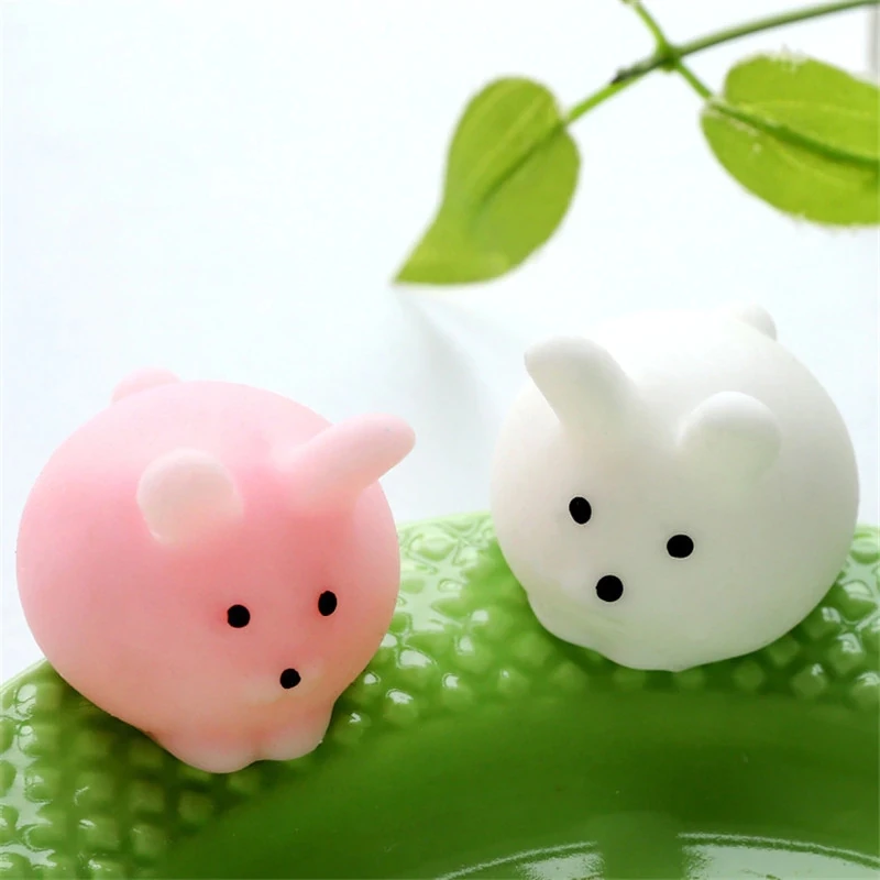 Симпатичный Mochi Squishy игрушки для вечеринки в честь Дня Рождения полезный животный