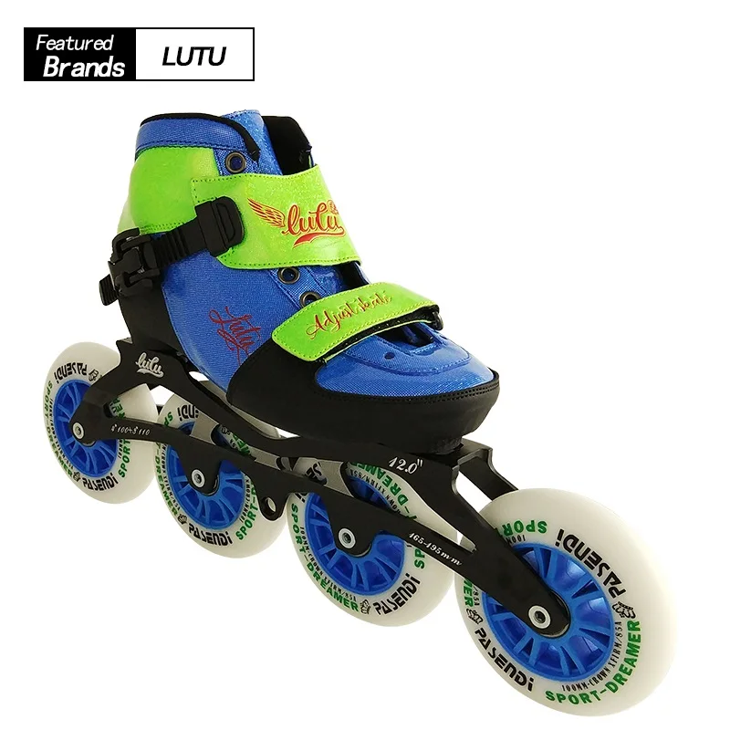 Professional Adjustable Kids Roller Skates Boot Girls Speed Skating