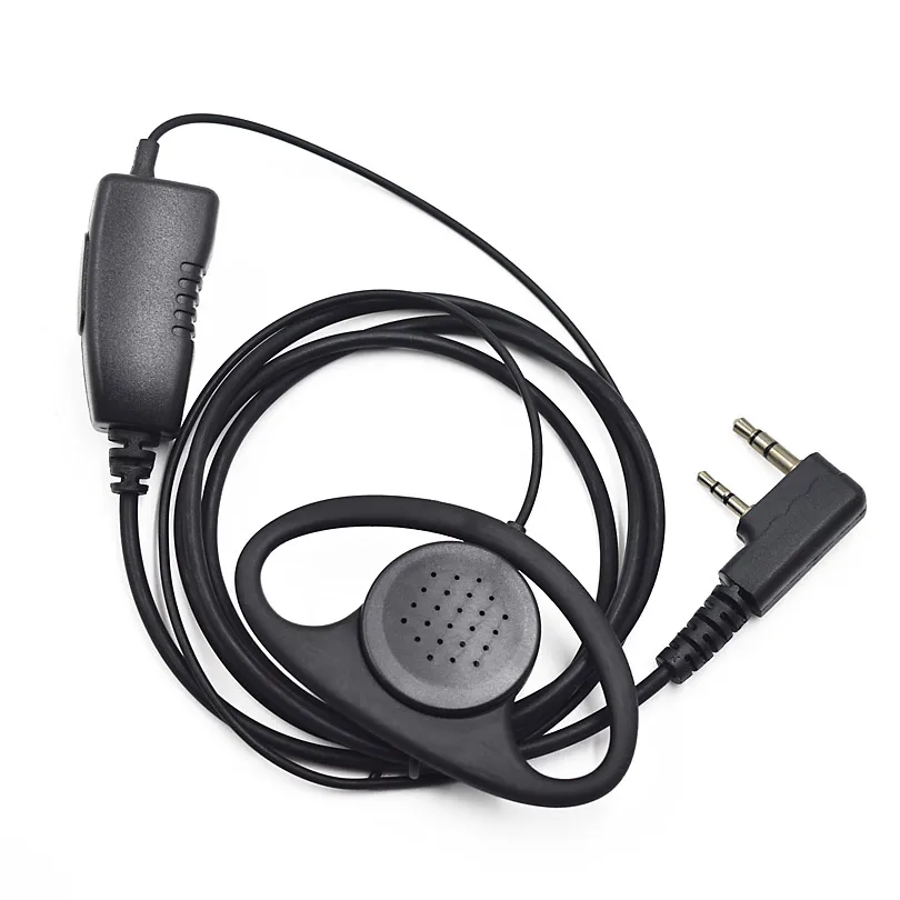 XQF 1 проводная гарнитура с зажимом для ушей функция PTT Mic Baofeng UV 5R 5RA Plus BF 888S 6R