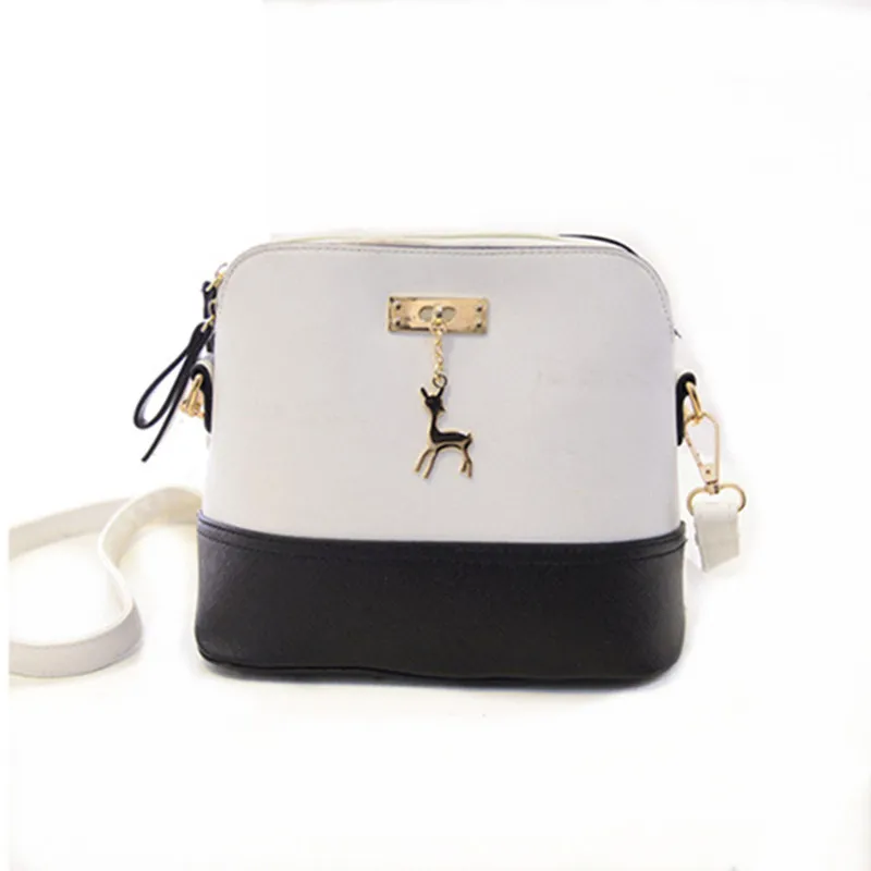 

HOT SALE!2018 Women Messenger Bags Fashion Mini Bag With Deer Toy Shell Shape Bag Women Shoulder Bags ha