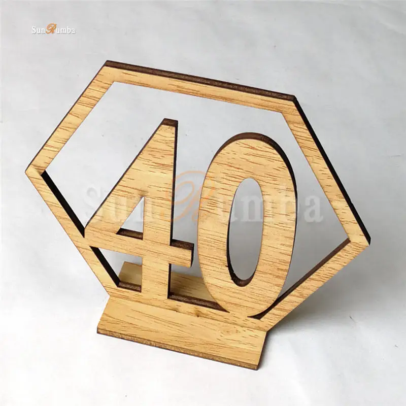 table numbers wedding signs MUW-131- 09