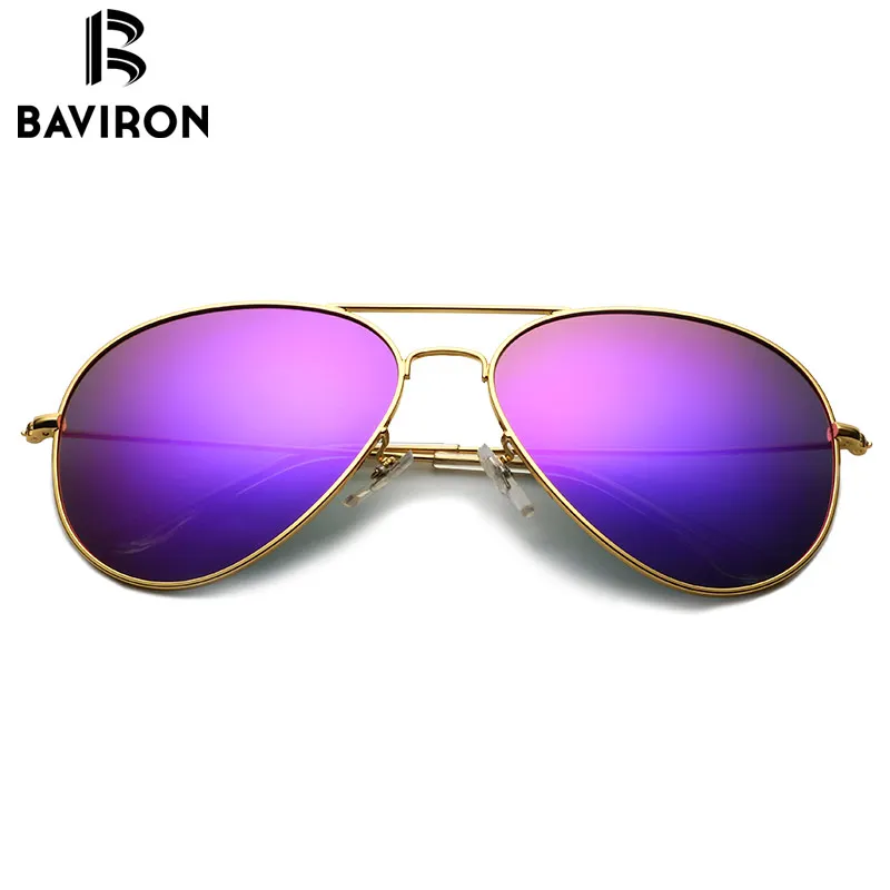 

BAVIRON Driving Sunglasses Men Retro Classic Glasses Metal Women Polarized Sunglasses Tinted Lenses UV400 Popular Eyewear 3026