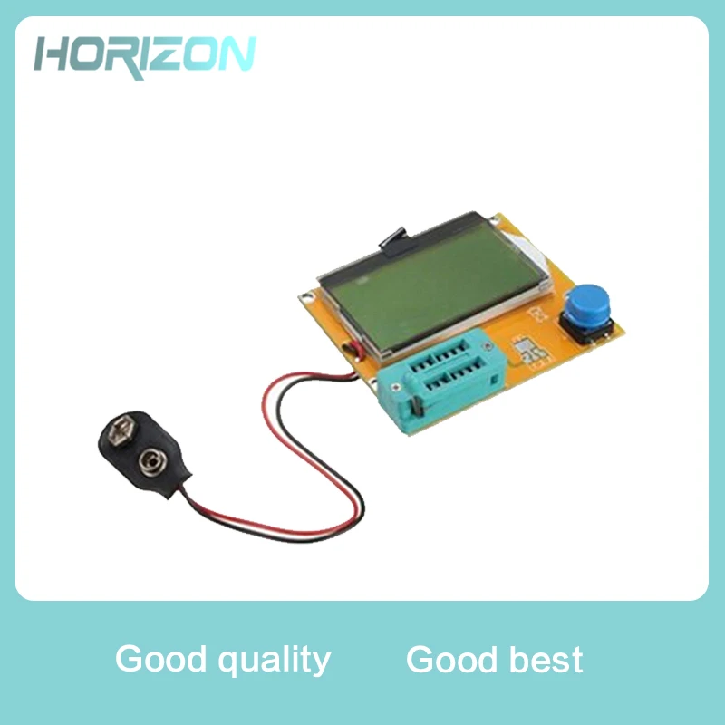 

M328 LCR-T4 Mega328 ESR Meter LCR led Transistor Tester Diode Triode Capacitance MOS PNP NPN 12864 Display Module