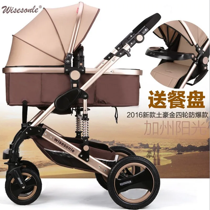 

Stroller 3 in 1 baby stroller 2 in 1 0 - 3 years Multi-color choices Natural Rubber Four Wheel