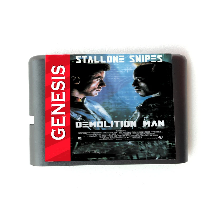 

Demolition Man for 16 bit Sega MD Game Card for Mega Drive for Genesis Video Console