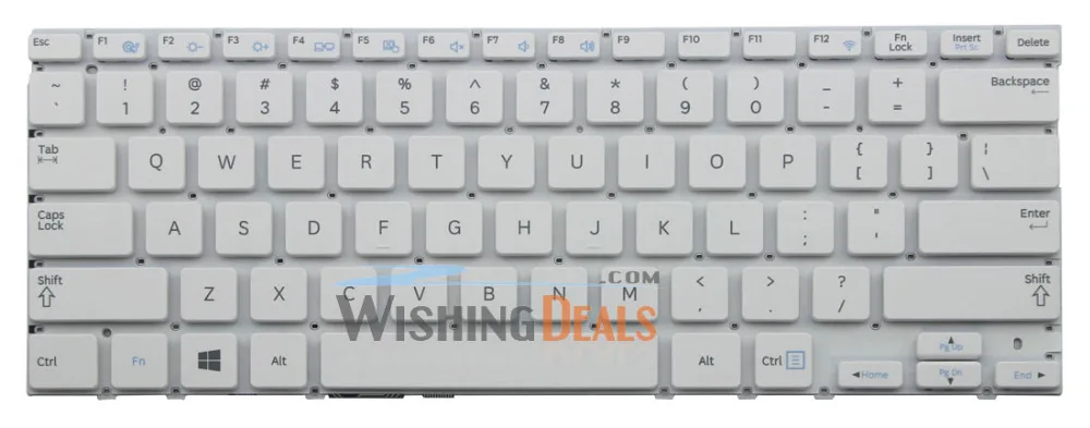 Для Samsung NP530U3B NP530U3C NP532U3C NP535U3C NP535U3X NP540U3C Клавиатура Ноутбука без Рамки США