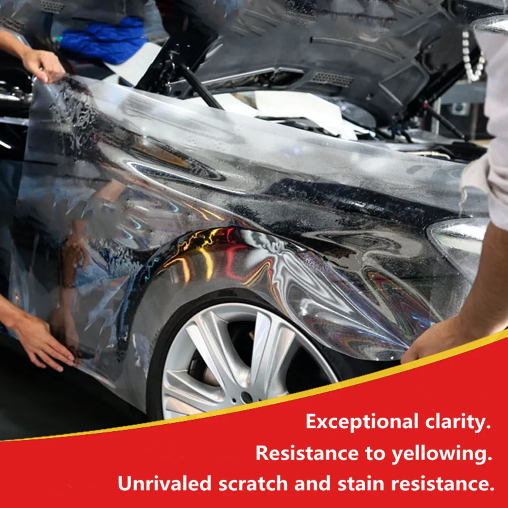  Original SUNICE 1x10m High Strength Car Skin Sticker Paint Protection Vinyl Wrap Roll Film for Car 