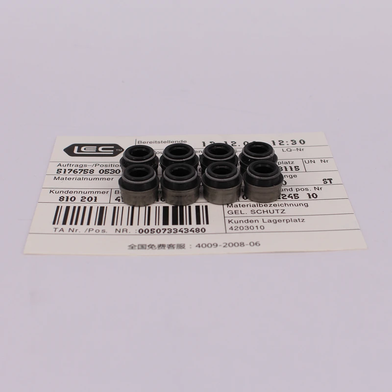 

New Set of 8 Engine Valve Stem Oil Seal 7mm Diameter ForVW Polo Passat B5 B6 Bora 4 Golf MK4 Audi A3 A4 A6 027109675 027 109 675