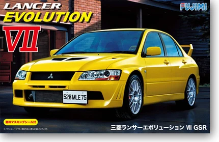 

1/24 Lancer Evolution VII GSR Car Model 03920