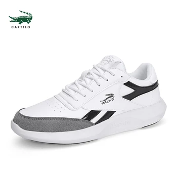 

CARTELO New men's shoes casual shoes Lac-up men's shoes lightweight comfortable breathable hiking shoes Zapatillas Hombre