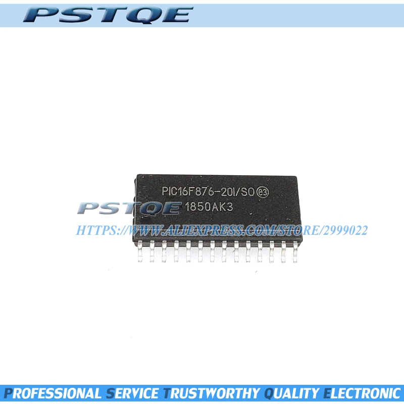 Новый оригинальный PIC16F876-20I/SO PIC16F876-20I 16F876-20I/SO PIC16F876 SOP IC MCU 8-битный PIC16 PIC 28-Pin SOIC |
